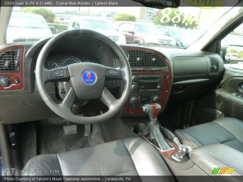 Crystal Blue Metallic / Carbon Black 2009 Saab 9-7X 4.2i AWD