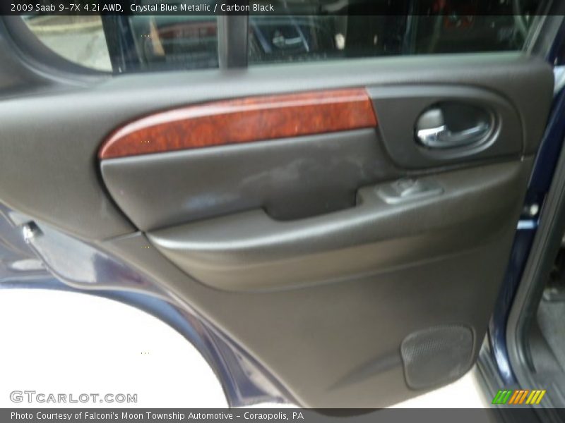 Crystal Blue Metallic / Carbon Black 2009 Saab 9-7X 4.2i AWD