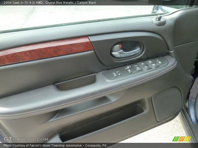 Crystal Blue Metallic / Carbon Black 2009 Saab 9-7X 4.2i AWD