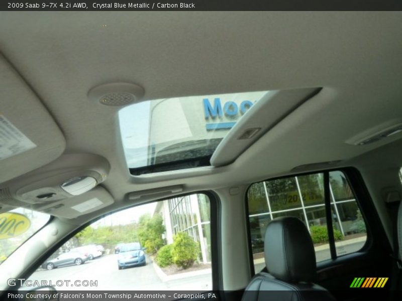 Crystal Blue Metallic / Carbon Black 2009 Saab 9-7X 4.2i AWD