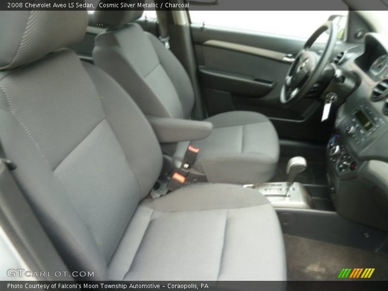Cosmic Silver Metallic / Charcoal 2008 Chevrolet Aveo LS Sedan