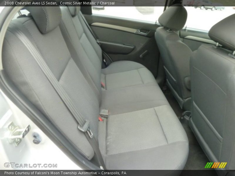 Cosmic Silver Metallic / Charcoal 2008 Chevrolet Aveo LS Sedan