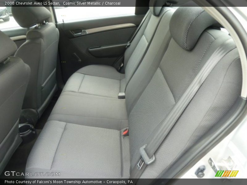 Cosmic Silver Metallic / Charcoal 2008 Chevrolet Aveo LS Sedan