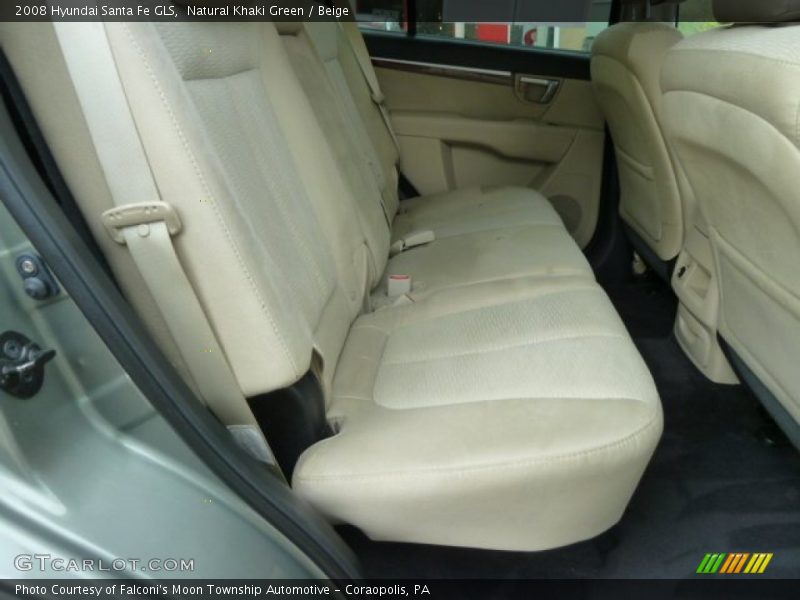 Natural Khaki Green / Beige 2008 Hyundai Santa Fe GLS