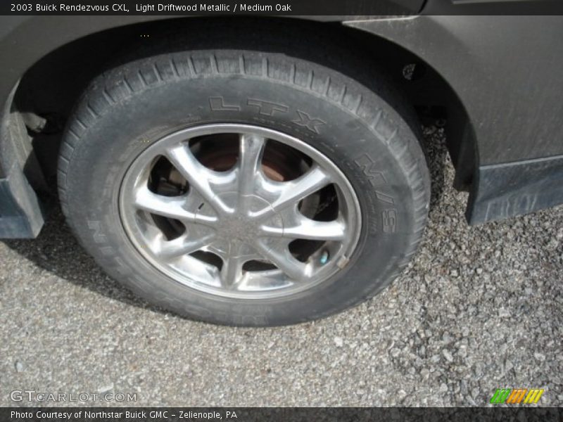 Light Driftwood Metallic / Medium Oak 2003 Buick Rendezvous CXL