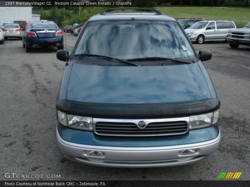 Medium Calypso Green Metallic / Graphite 1997 Mercury Villager GS
