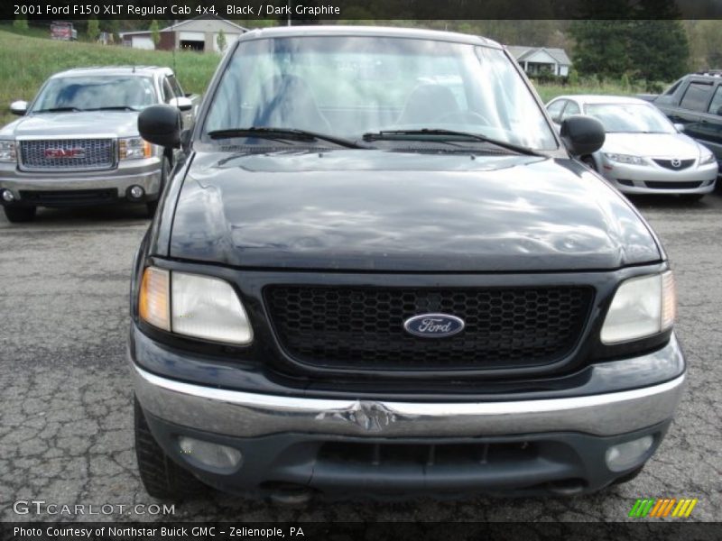 Black / Dark Graphite 2001 Ford F150 XLT Regular Cab 4x4