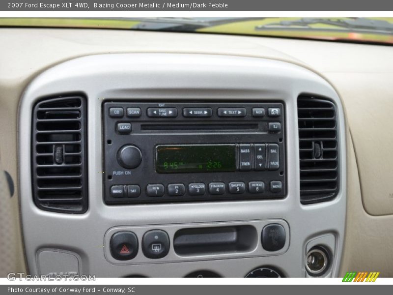 Audio System of 2007 Escape XLT 4WD