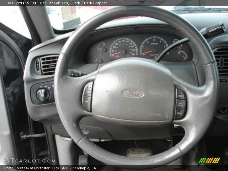 Black / Dark Graphite 2001 Ford F150 XLT Regular Cab 4x4