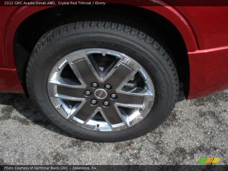 Crystal Red Tintcoat / Ebony 2012 GMC Acadia Denali AWD