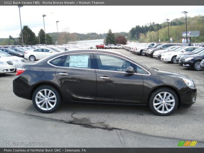 Mocha Bronze Metallic / Medium Titanium 2012 Buick Verano FWD