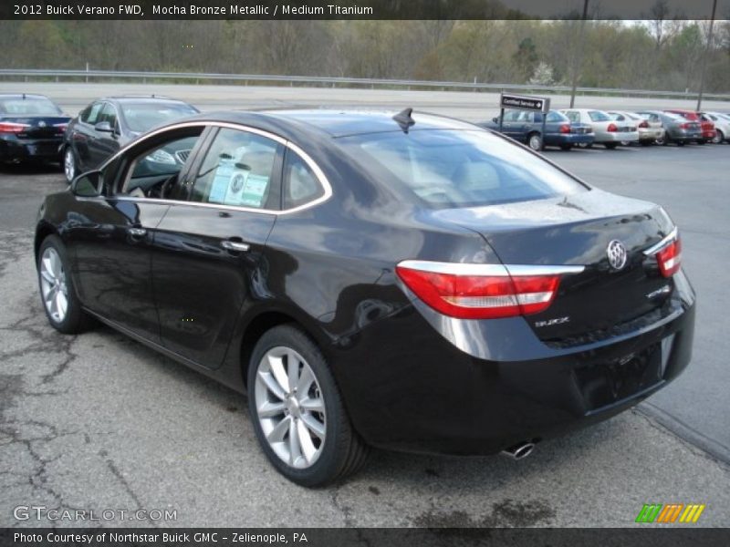 Mocha Bronze Metallic / Medium Titanium 2012 Buick Verano FWD