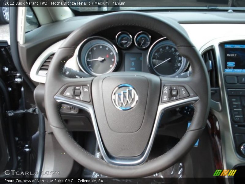 Mocha Bronze Metallic / Medium Titanium 2012 Buick Verano FWD