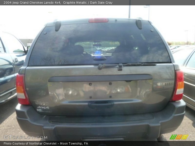 Graphite Metallic / Dark Slate Gray 2004 Jeep Grand Cherokee Laredo 4x4