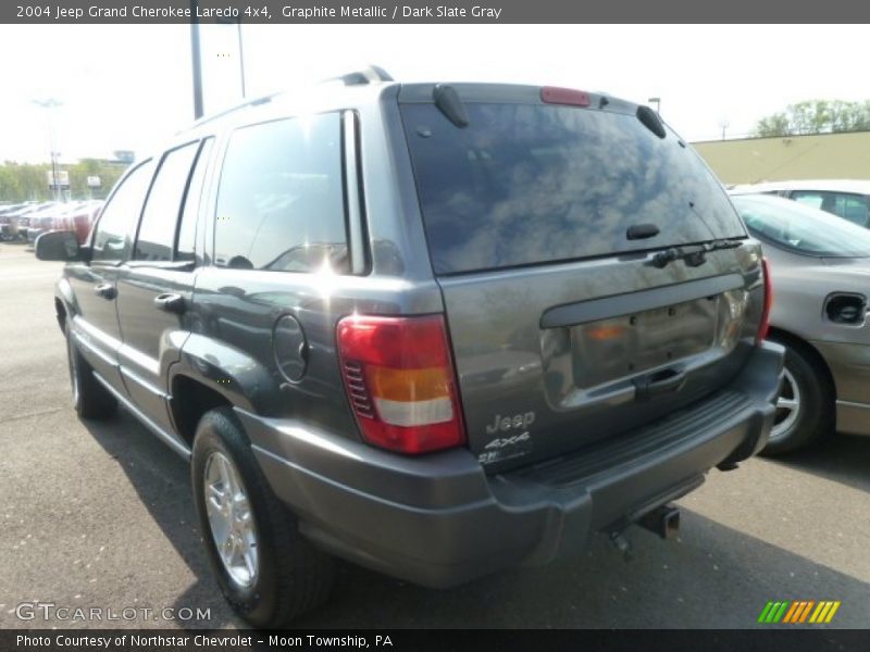 Graphite Metallic / Dark Slate Gray 2004 Jeep Grand Cherokee Laredo 4x4