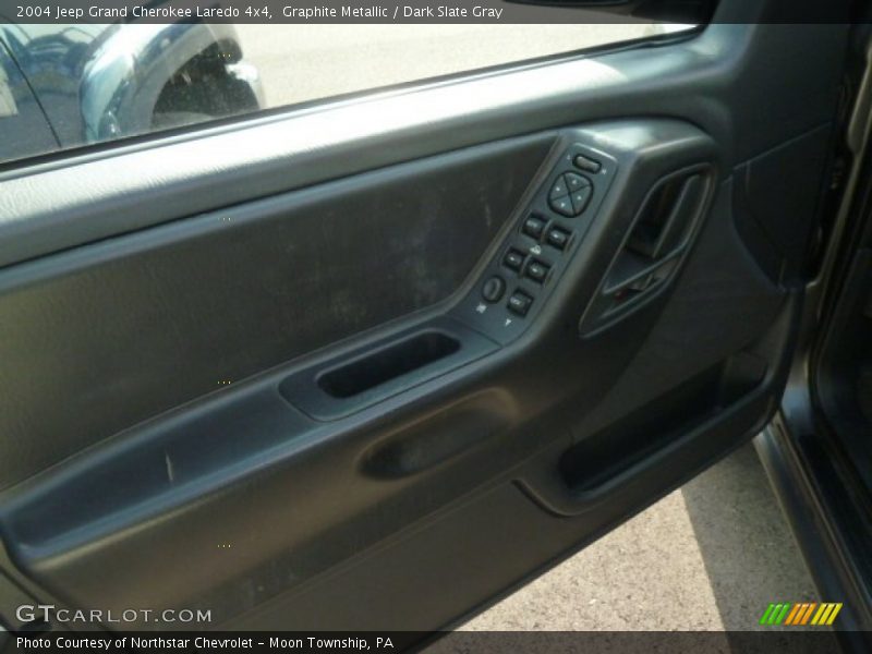 Graphite Metallic / Dark Slate Gray 2004 Jeep Grand Cherokee Laredo 4x4