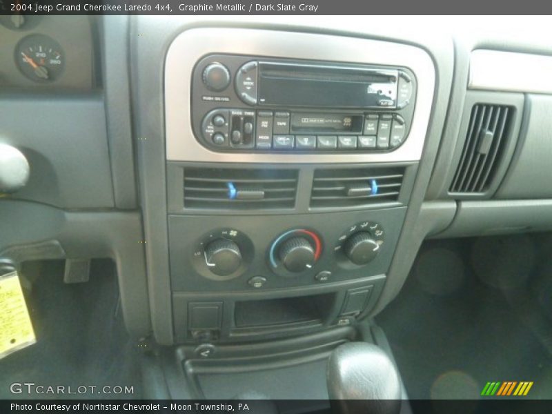 Graphite Metallic / Dark Slate Gray 2004 Jeep Grand Cherokee Laredo 4x4