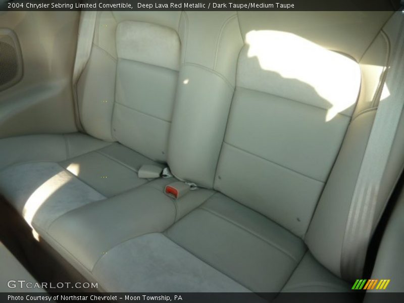 Deep Lava Red Metallic / Dark Taupe/Medium Taupe 2004 Chrysler Sebring Limited Convertible