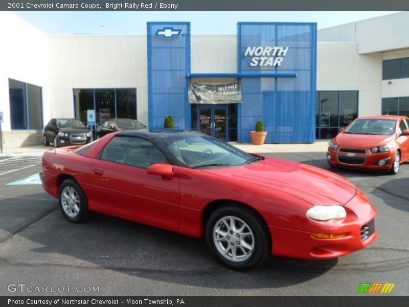 Bright Rally Red / Ebony 2001 Chevrolet Camaro Coupe