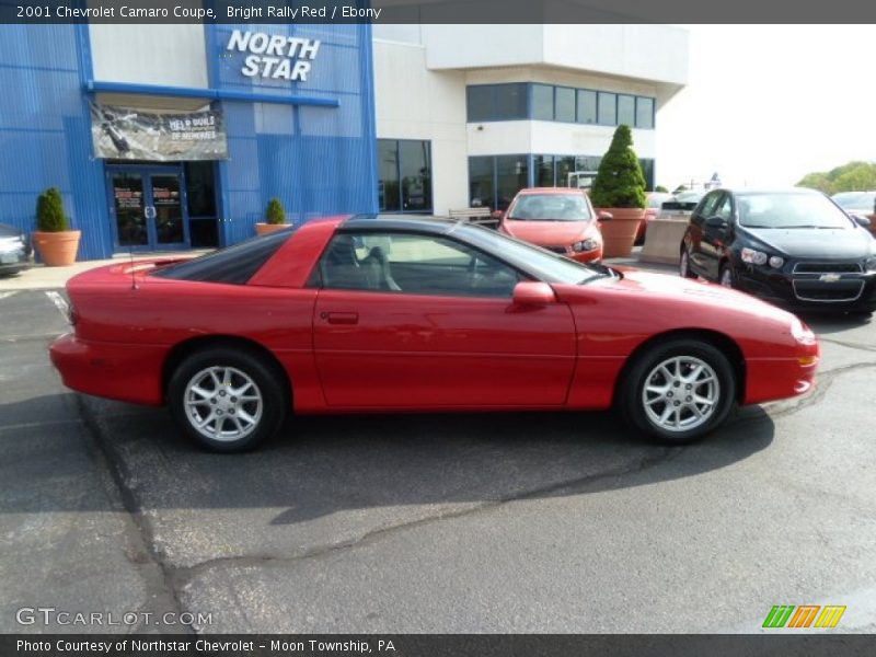 Bright Rally Red / Ebony 2001 Chevrolet Camaro Coupe