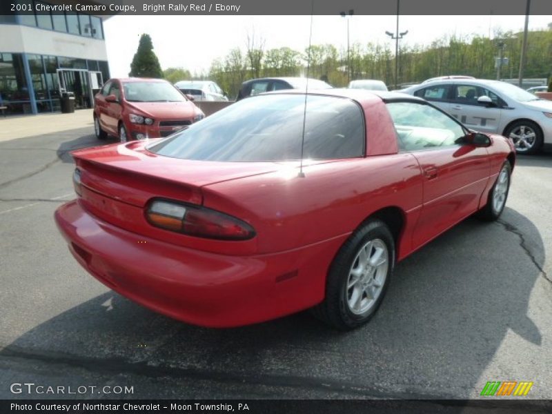 Bright Rally Red / Ebony 2001 Chevrolet Camaro Coupe
