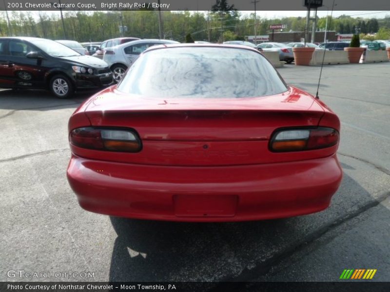 Bright Rally Red / Ebony 2001 Chevrolet Camaro Coupe