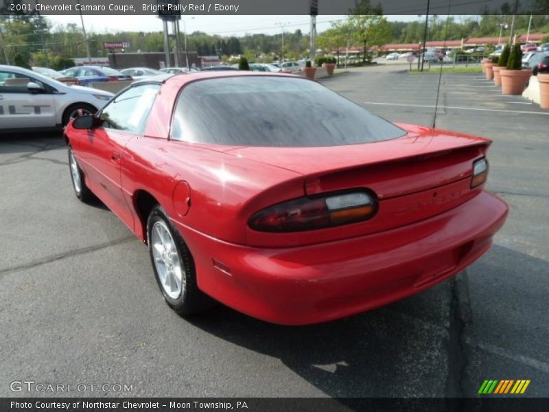 Bright Rally Red / Ebony 2001 Chevrolet Camaro Coupe
