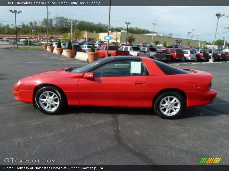 Bright Rally Red / Ebony 2001 Chevrolet Camaro Coupe