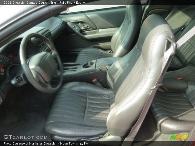 Bright Rally Red / Ebony 2001 Chevrolet Camaro Coupe