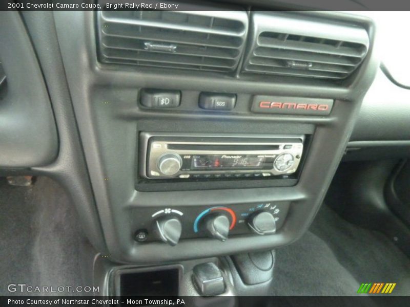 Bright Rally Red / Ebony 2001 Chevrolet Camaro Coupe