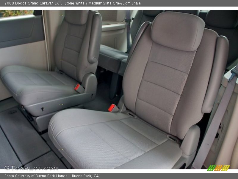Stone White / Medium Slate Gray/Light Shale 2008 Dodge Grand Caravan SXT