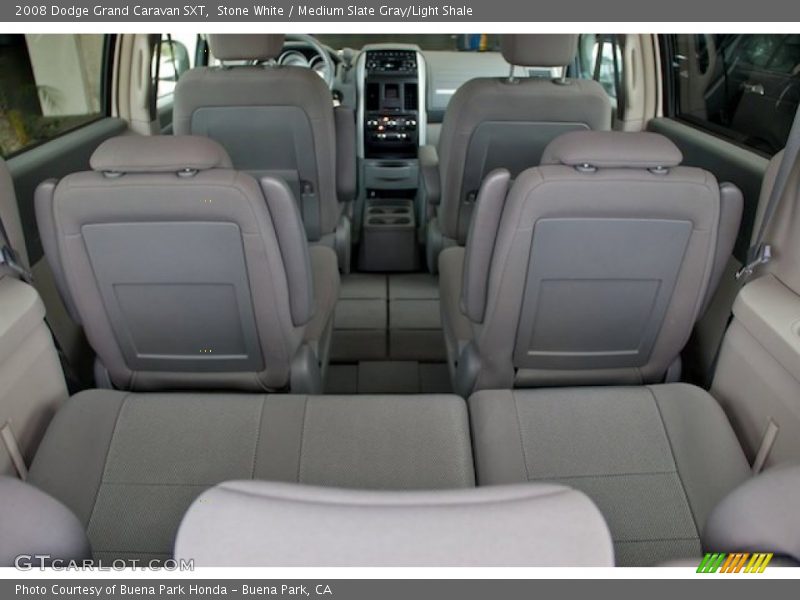 Stone White / Medium Slate Gray/Light Shale 2008 Dodge Grand Caravan SXT