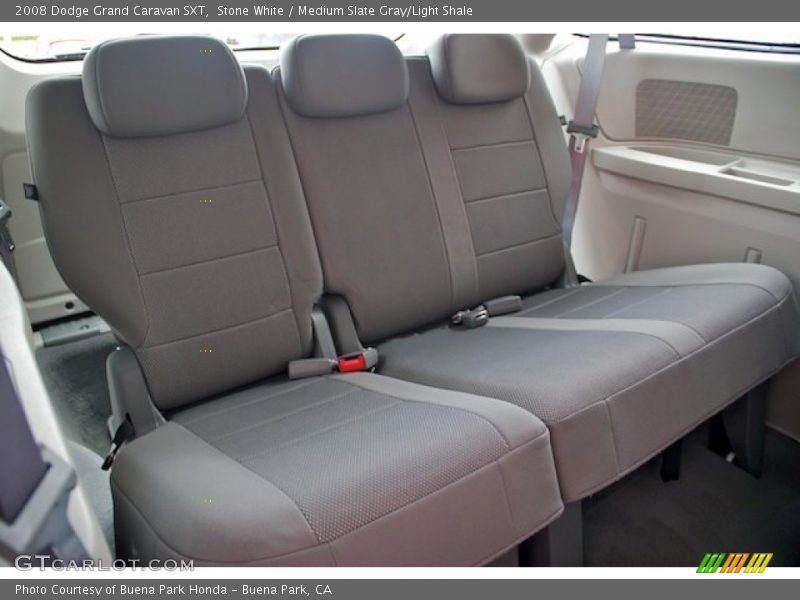 Stone White / Medium Slate Gray/Light Shale 2008 Dodge Grand Caravan SXT