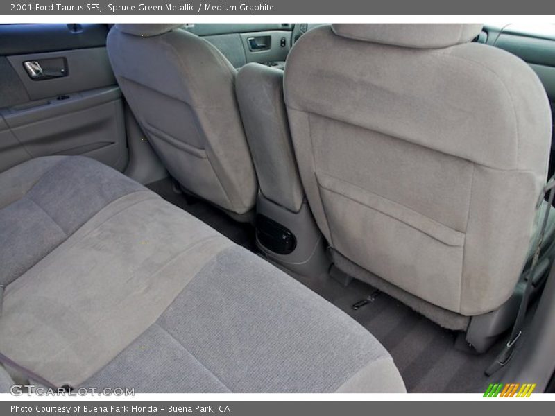 Spruce Green Metallic / Medium Graphite 2001 Ford Taurus SES