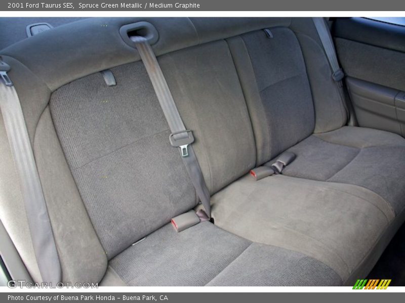 Spruce Green Metallic / Medium Graphite 2001 Ford Taurus SES