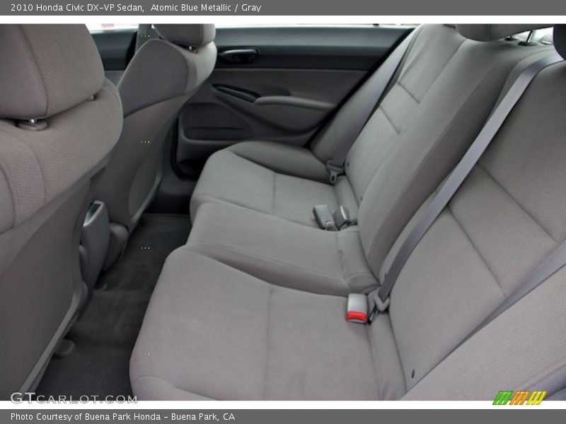 Atomic Blue Metallic / Gray 2010 Honda Civic DX-VP Sedan