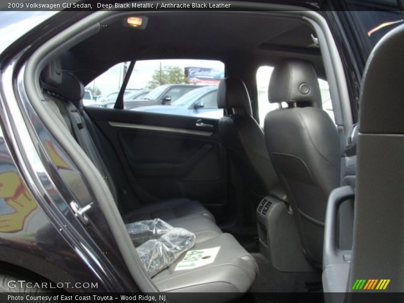 Deep Black Metallic / Anthracite Black Leather 2009 Volkswagen GLI Sedan