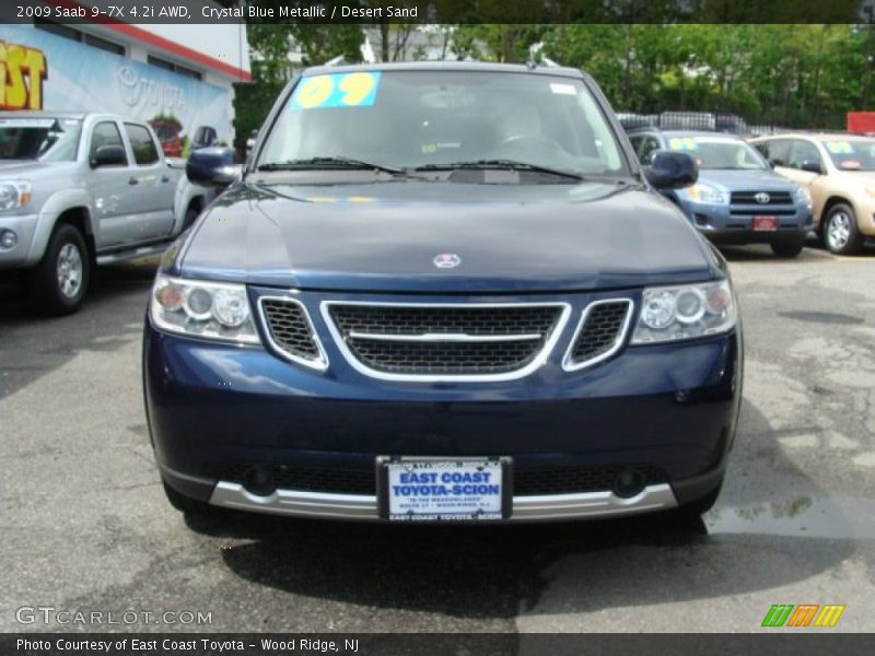 Crystal Blue Metallic / Desert Sand 2009 Saab 9-7X 4.2i AWD