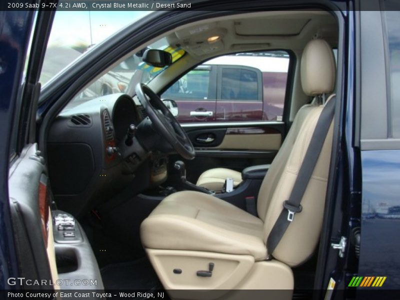 Crystal Blue Metallic / Desert Sand 2009 Saab 9-7X 4.2i AWD