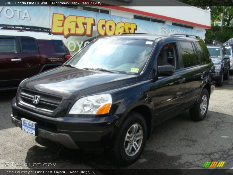 Nighthawk Black Pearl / Gray 2005 Honda Pilot EX 4WD