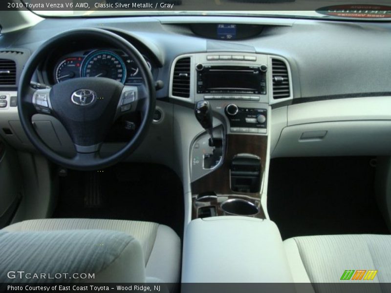 Classic Silver Metallic / Gray 2010 Toyota Venza V6 AWD