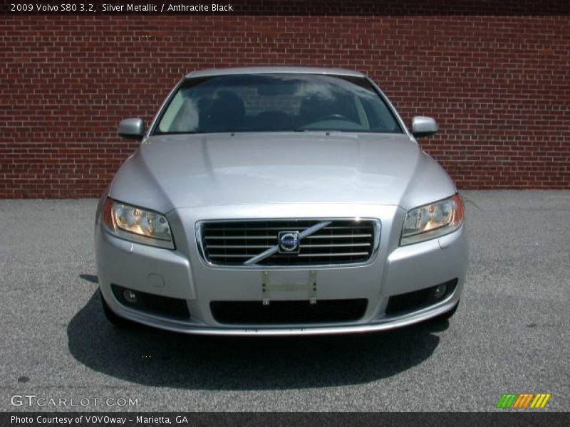 Silver Metallic / Anthracite Black 2009 Volvo S80 3.2