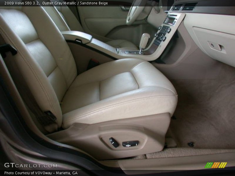 Oyster Gray Metallic / Sandstone Beige 2009 Volvo S80 3.2