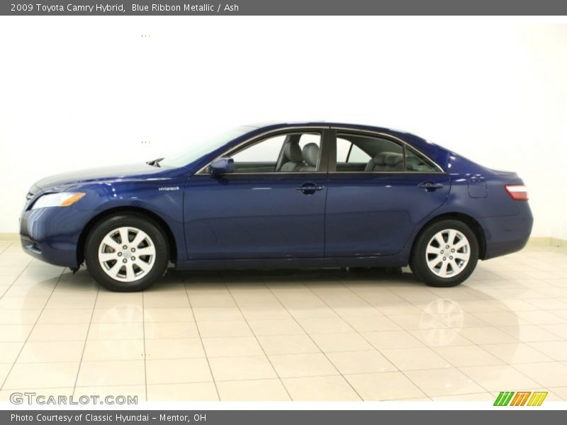 Blue Ribbon Metallic / Ash 2009 Toyota Camry Hybrid