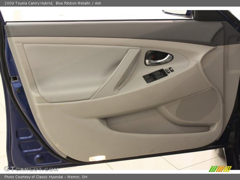 Blue Ribbon Metallic / Ash 2009 Toyota Camry Hybrid