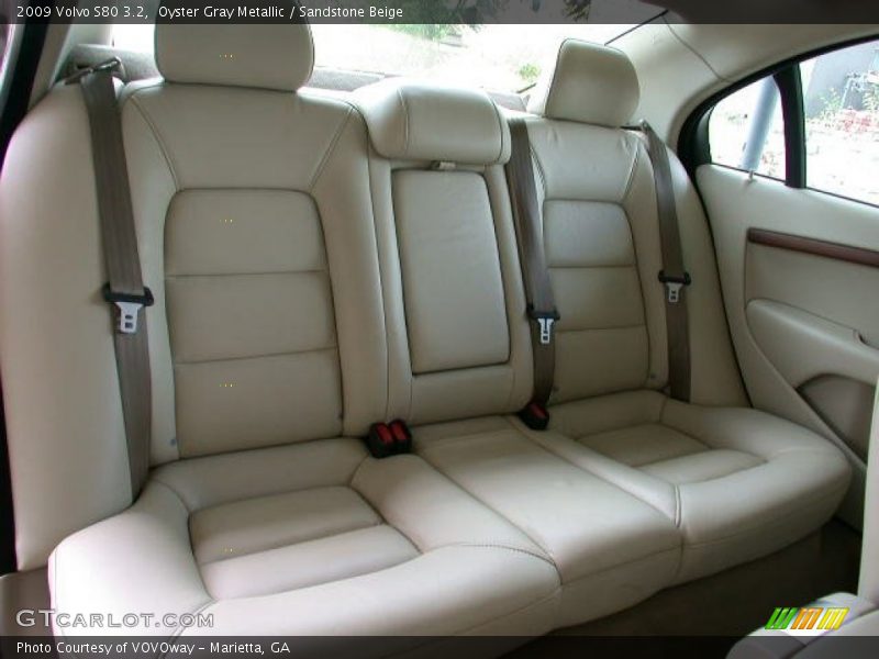 Oyster Gray Metallic / Sandstone Beige 2009 Volvo S80 3.2