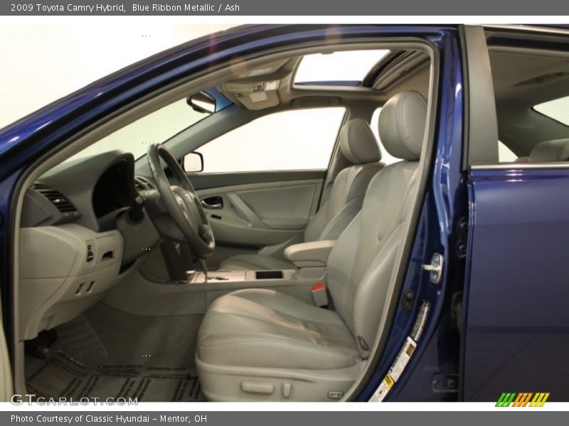 Blue Ribbon Metallic / Ash 2009 Toyota Camry Hybrid