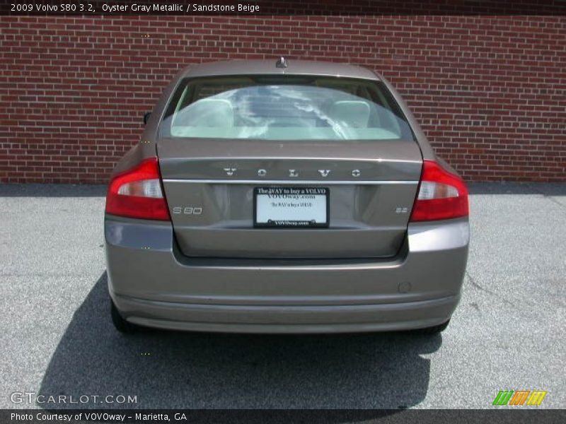 Oyster Gray Metallic / Sandstone Beige 2009 Volvo S80 3.2