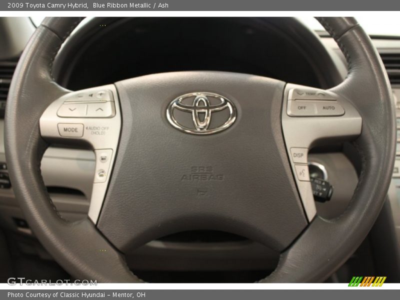Blue Ribbon Metallic / Ash 2009 Toyota Camry Hybrid