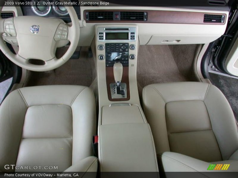 Oyster Gray Metallic / Sandstone Beige 2009 Volvo S80 3.2